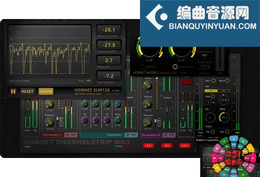 30个混音插件合集 HoRNet Plugins Bundle v2024.8 MOCHA Win （包含HoRNet Sybilla Tape MK2 Tape TheNormalizer ThirtyOne MK2 Total EQ TrackShaper TrackUtility MK2 VHS VUMeter MK4 SW34EQ MK2 Spikes Spaces MODERN MultiFreqs Multicomp Plus MK2 MBC LU Meter MK2 L3012 Bass Channel HTS9 HDS1 MK2 80Verb ADDA AnalogStage MK2 Cassette644 ChannelStrip MK3 GraffioHA2A Harmonics Pro HatefishRhyGenerator HCS1 HDD）