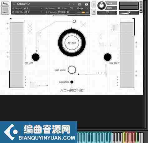 金属硬核节奏吉他 – Iam Lamprey Achromic for Kontakt and NEAT Player