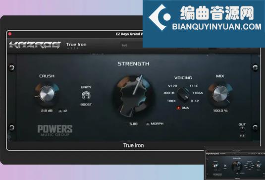 模拟变压效果器 Kazrog True Iron v1.4.2