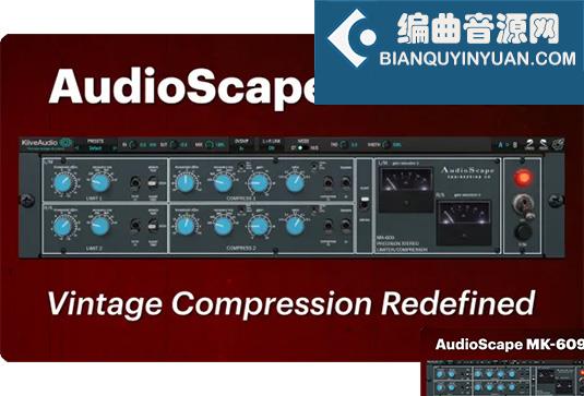 经典模拟总线压缩器 Kiive Audio MK-609 v1.0.2 BUBBiX （MK609 MK 609）