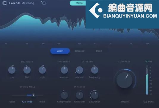 智能母带混音插件 LANDR Mastering Plugin Pro v1.1.22 R2R Win