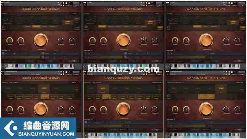 弦乐 – Audiobro Modern Scoring Strings Expanded Legato KONTAKT（扩展）