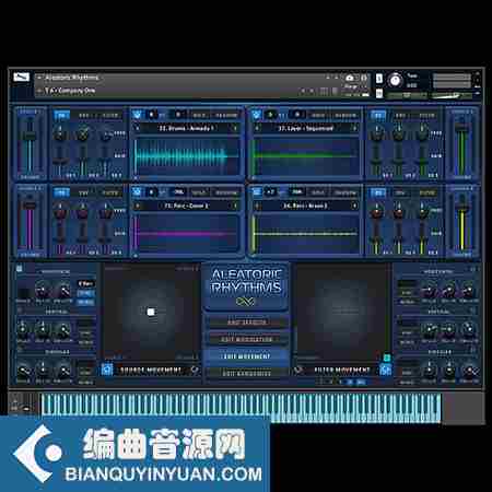 任何节奏合成器 – Loot Audio Aleatoric Rhythms for Kontakt