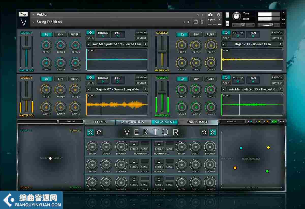 合成音色 – Loot Audio – Nova Vektor for Kontakt