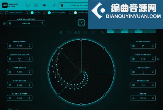 随机Midi生成器 Mario Nieto Harmony Bloom v1.3.3 Mac