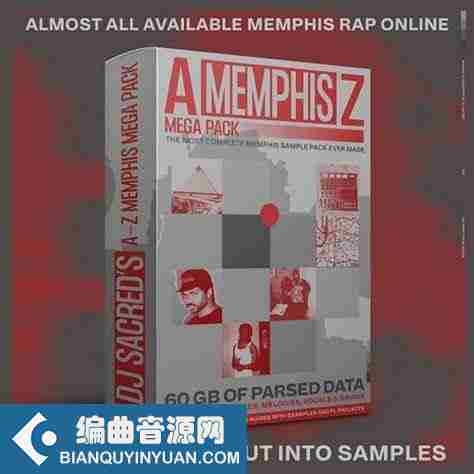 Memphis A-Z Mega Pack by DJ Sacred WAV FL STUDiO