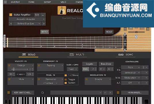 虚拟电吉他音源 MusicLab RealGMS v1.0.0 R2R Win