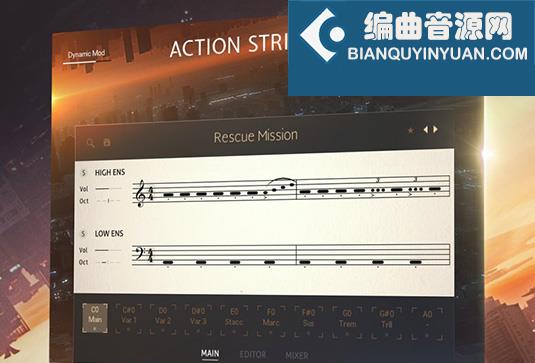 电影节奏弦乐 Native Instruments Action Strings 2 v1.2.0