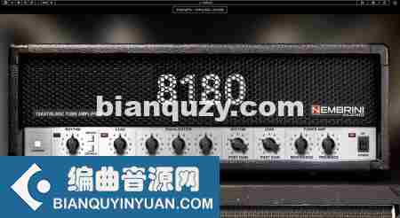 摇滚吉他箱头 – Nembrini Audio NA 8180 v1.0.2 WIN