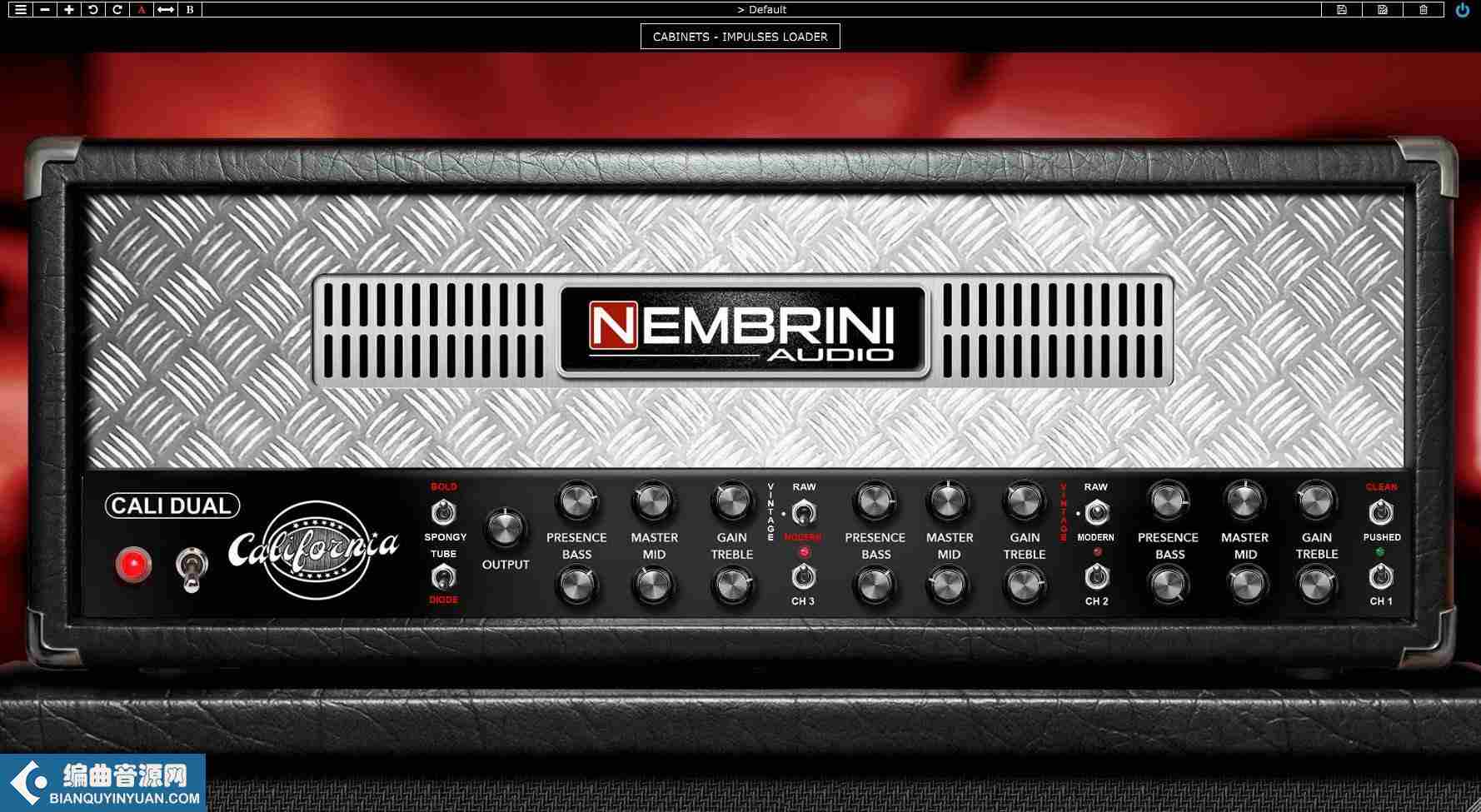 摇滚金属吉他箱头 – Nembrini Audio NA Cali Dual v1.0.2 WIN