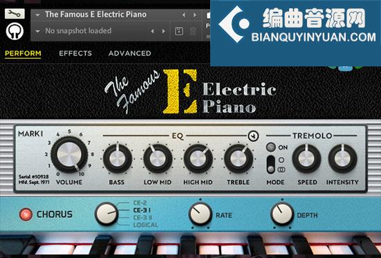 电钢琴 Orange Tree Samples The Famous E Electric Piano