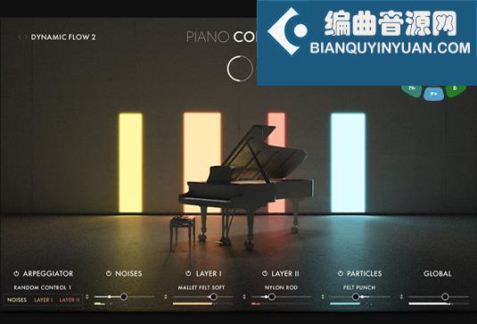 前卫的三角钢琴 Native Instruments Piano Colors v1.0.0