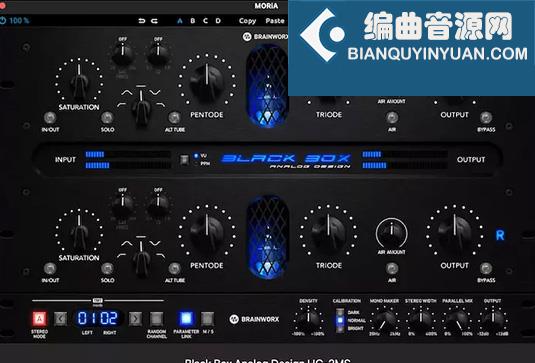 混音总线的最佳伙伴 Plugin Alliance Black Box Analog Design HG-2MS v1.3.1