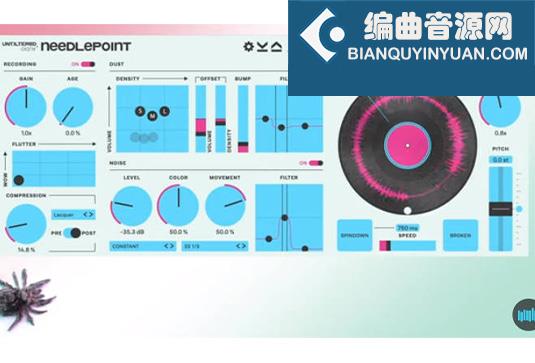 黑胶仿真效果器 Plugin Alliance Unfiltered Audio Needlepoint v1.0.0