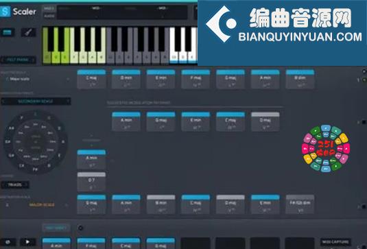 智能和弦音阶生成插件 Plugin Boutique Scaler 2 v2.9.1 MacOS-HCiSO
