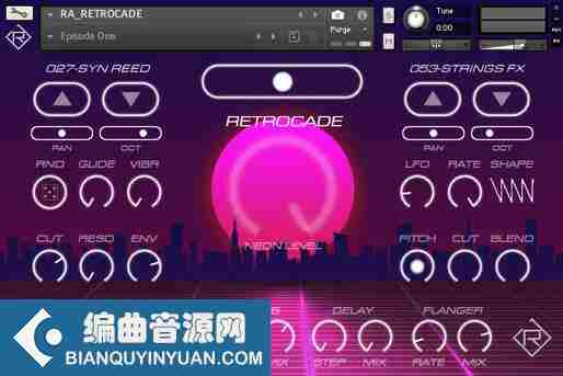 80年代复古合成音色 – Rigid Audio Retrocade for Kontakt