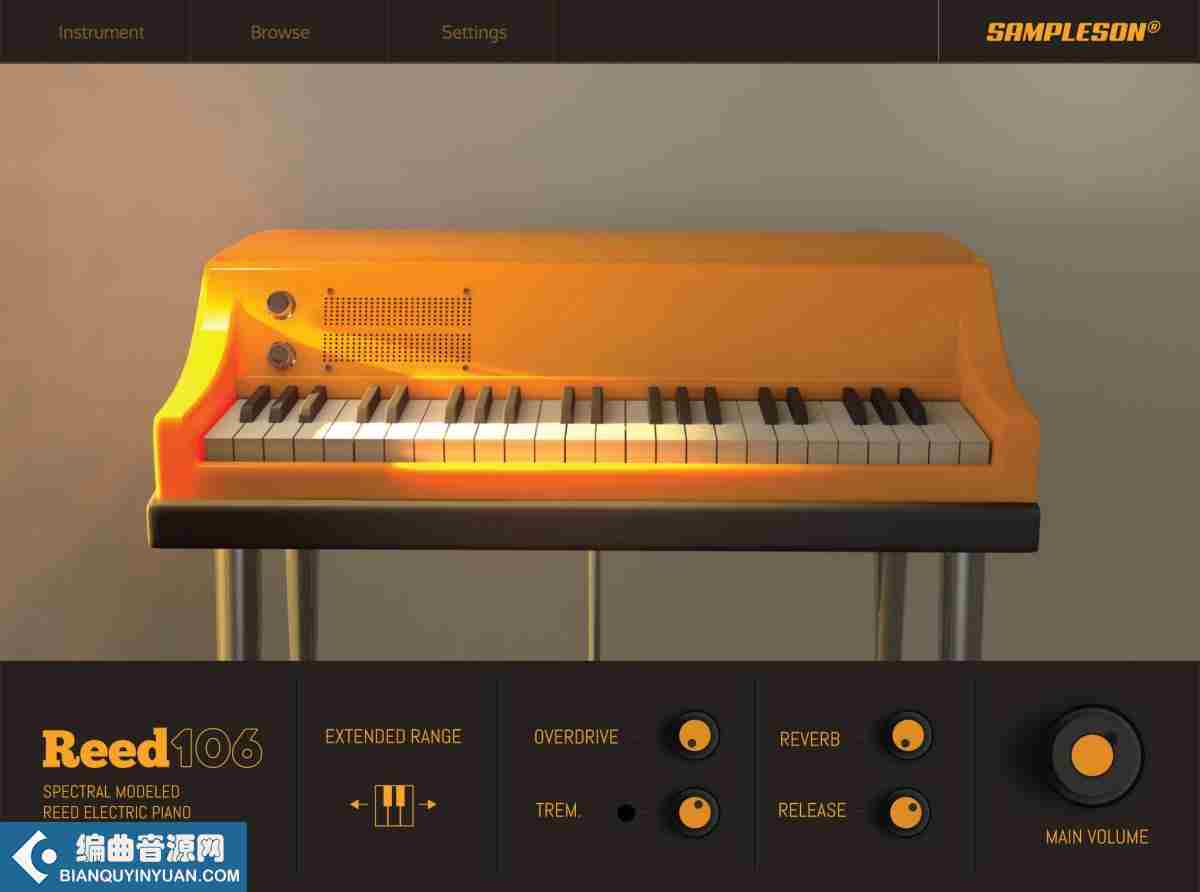电钢插件 – Sampleson Reed106 v1.0.0 RETAiL WIN OSX