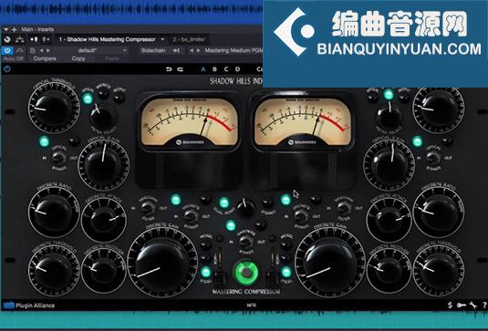 母带级压缩器 Shadow Hills Mastering Compressor v1.5.1 Mac