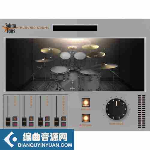 摇滚金属鼓插件 – Solemn Tones Mjolnir Drums v1.5.3 WIN MacOSX