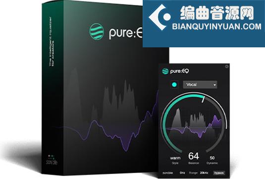 智能均衡效果器 Sonible PureEQ v1.0.1