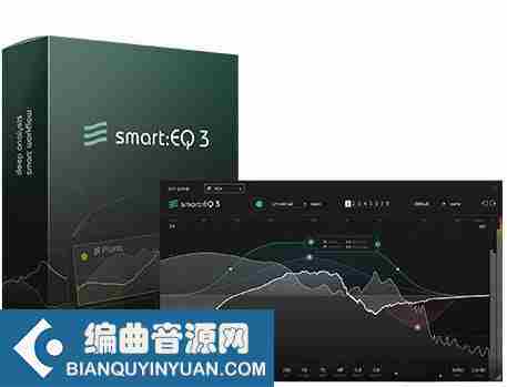 人工智能均衡器 – Sonible smartEQ3 1.0.0 WIN