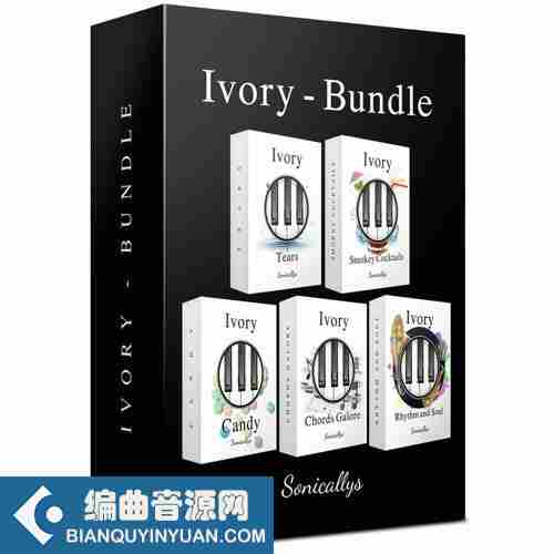 钢琴旋律循环 – Sonicallys Ivory Bundle WAV MIDI-DECiBEL