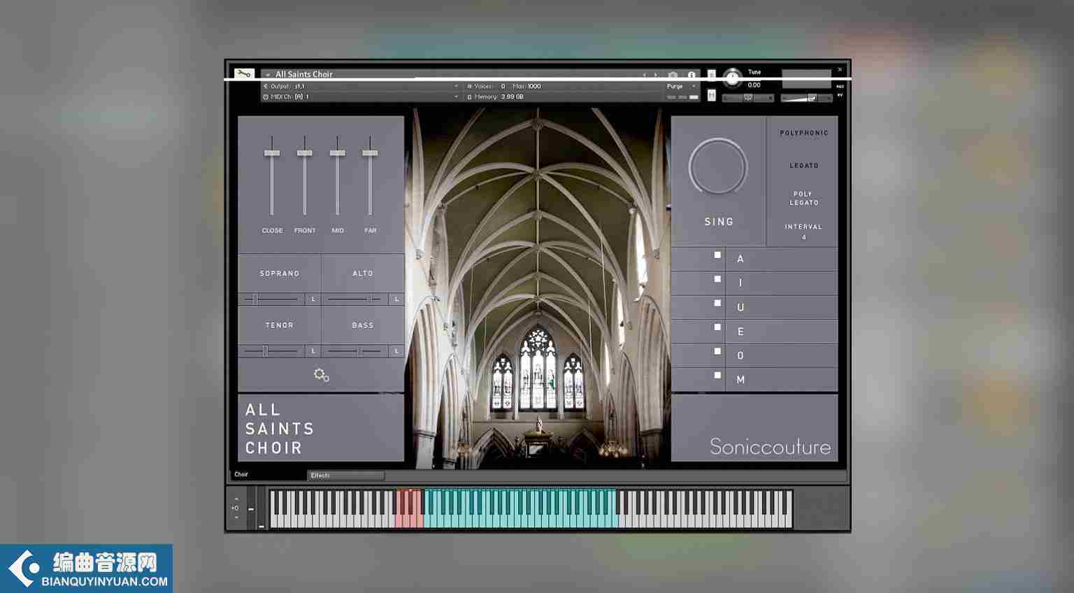 诸圣教堂合唱团 – Soniccouture All Saints Choir KONTAKT-DECiBEL