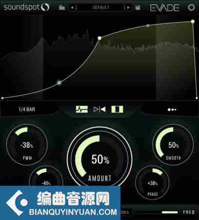 音量闪避效果器 – SoundSpot Evade v1.0.2 x32 x64 WiN MAC