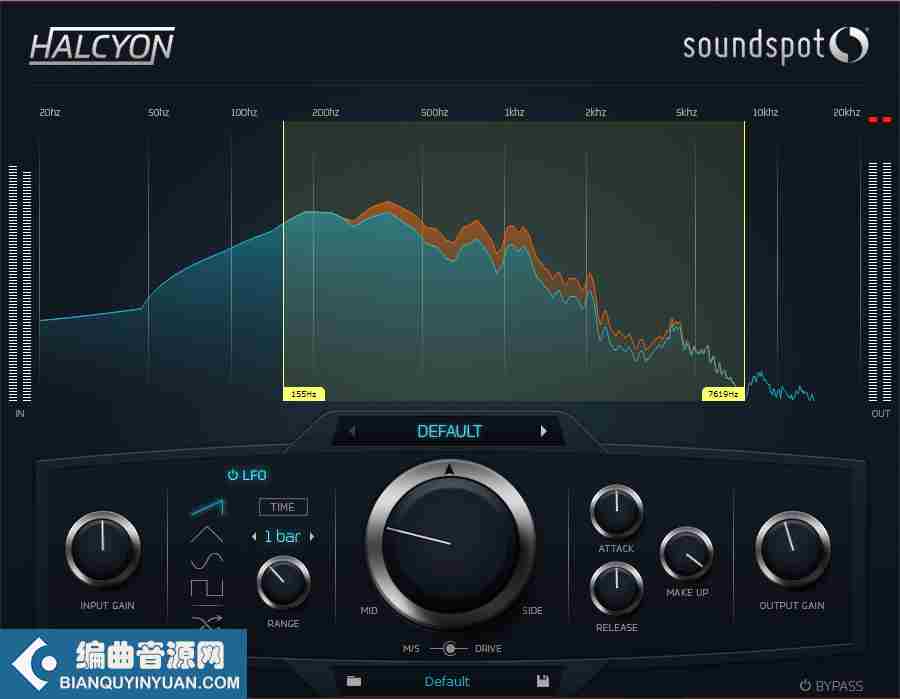 饱和效果器 – SoundSpot Halcyon v1.0.1 x32 x64 WiN MAC