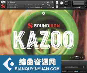 卡祖笛音源 – Soundiron Kazoo v2.0 KONTAKT