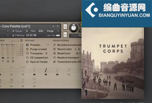 伦敦小号音色 Spitfire Audio BML Trumpet Corps Volume 1 v1.1b3