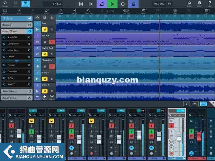 移动端宿主 – Steinberg Cubasis 3 v3.3 iOS 苹果版