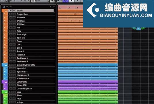 独立摇滚混音模版 StudioMixPro Alternative Mix Template For Cubase