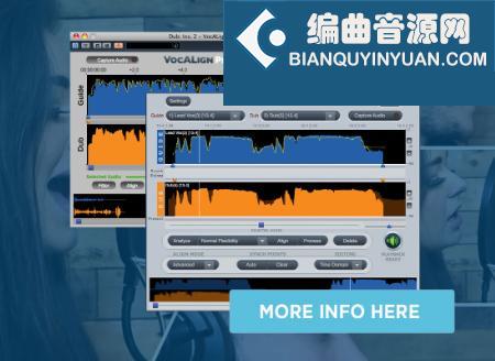 SynchroArts VocALign PRO VST3 AU v4.1.1.2 / v4.2.2 音频自动对齐插件