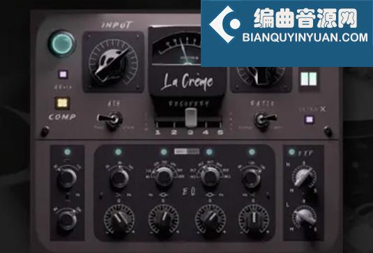 母带总线压缩器 Tone Empire La Crème Mix Bus Processor v1.0.0 MacOS-MORiA