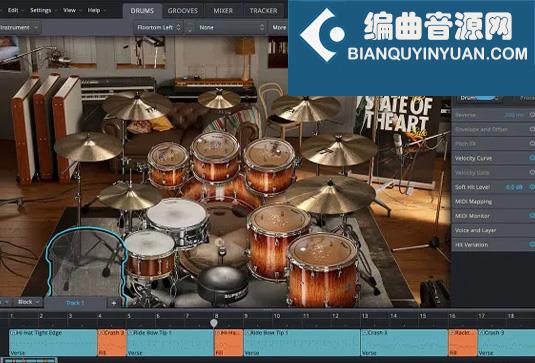 拓展鼓音源 Toontrack State of the Art SDX SOUNDBANK