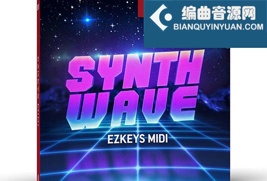 Toontrack Synthwave EZKeys MIDI 虚拟钢琴Midi节奏模版