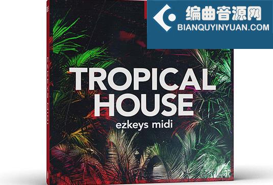 虚拟钢琴Midi节奏模版 Toontrack Tropical House EZKeys MIDI