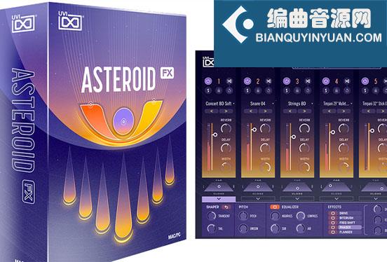 打击乐 FX音效 UVI Soundbank Asteroid v1.0.1 for Falcon