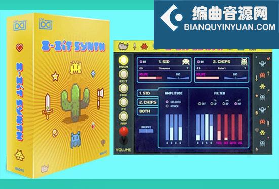 游戏合成音色 8 bit synth for UVI Falcon