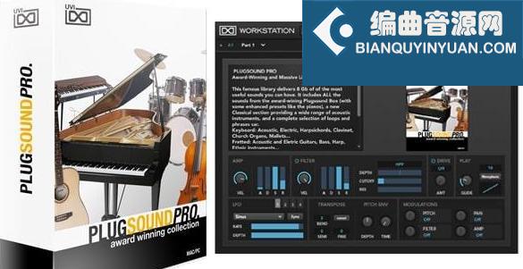 当代乐器合集 Soundbank PlugSound Pro for UVI Falcon
