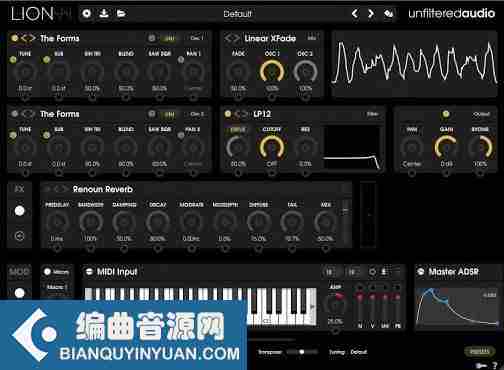 合成器 – Unfiltered Audio LION v1.3.0 WIN MACOSX