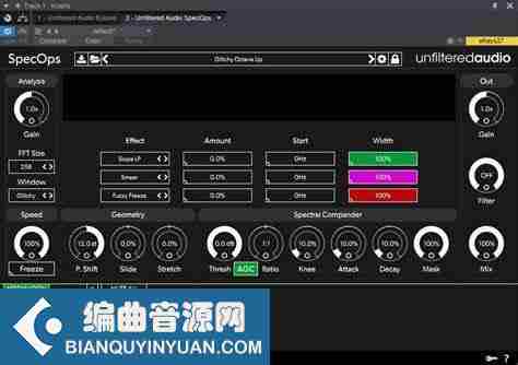 效果器插件 – Unfiltered Audio SpecOps v1.2.0 macOSX