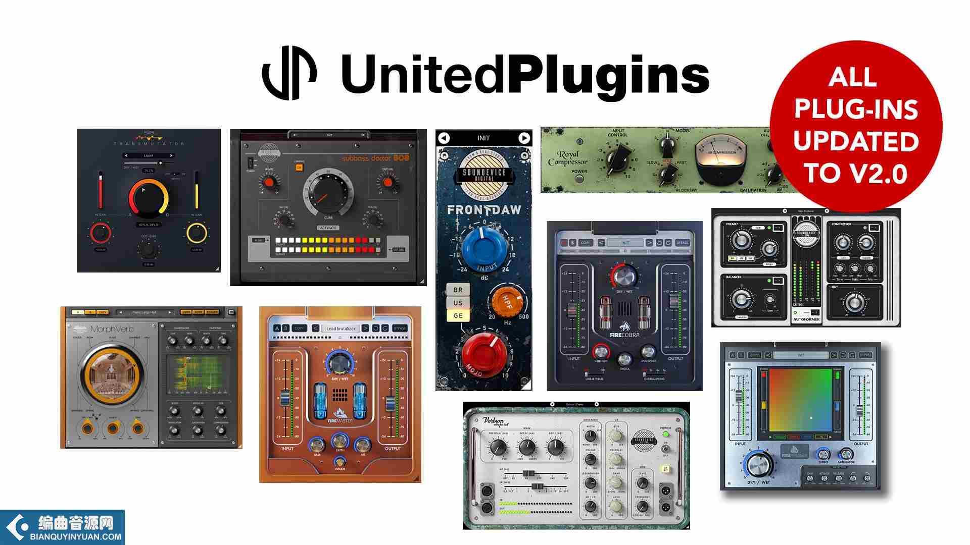 效果器插件 – United Plugins TOTAL BUNDLE 06.2021 MacOS