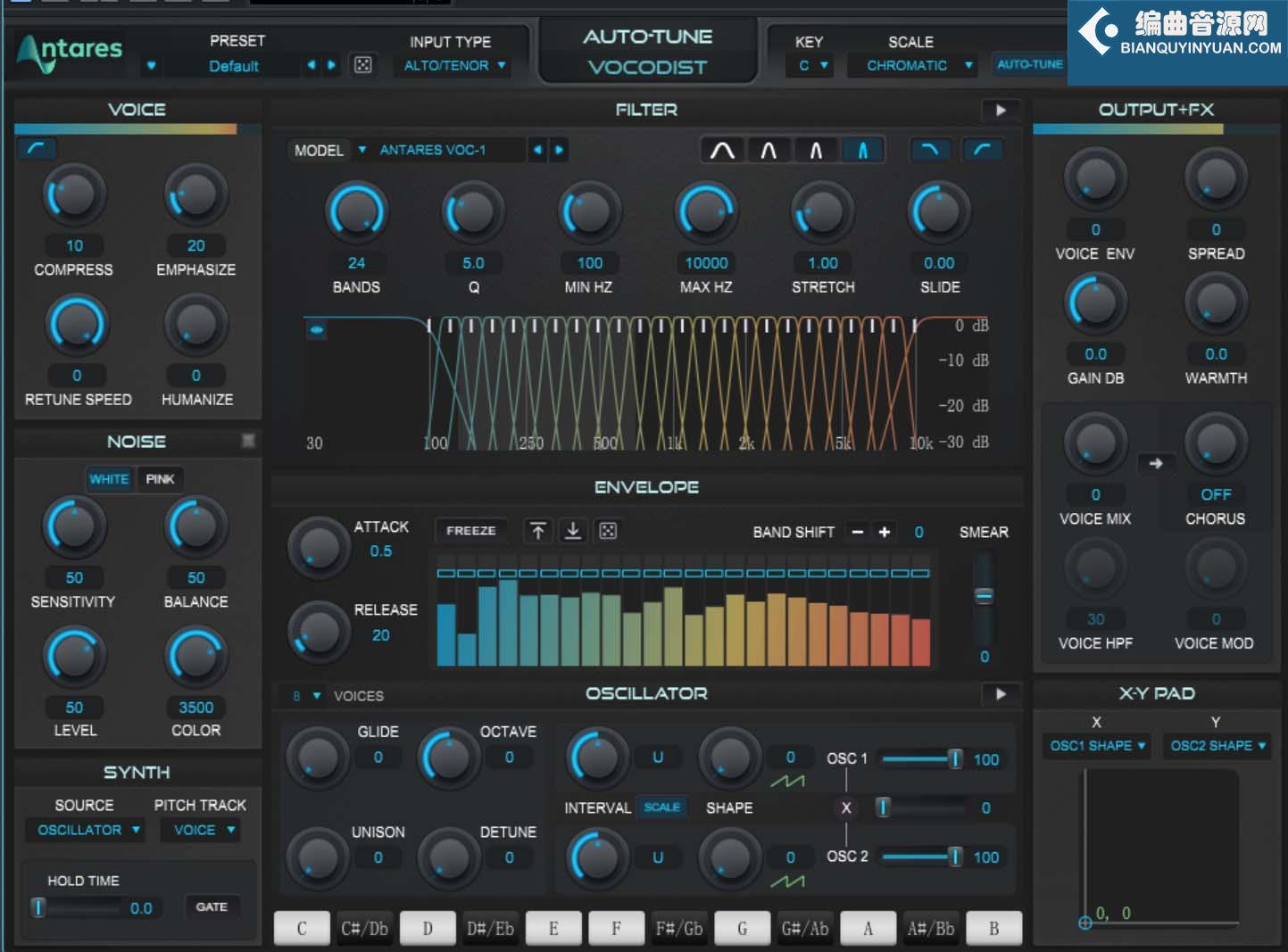 Antares Auto-Tune Vocodist v1.1.0 Win 人声合成声码器
