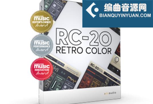 复古色彩创意插件 XLN Audio RC-20 Retro Color v1.3.5.1 R2R Win （RC20）