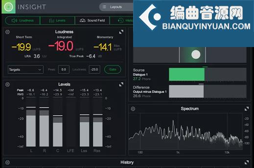 音频计量分析插件 iZotope Insight v2.5.0