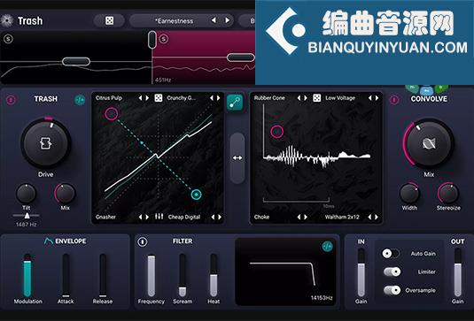 失真效果器 iZotope Trash Basura v1.1.0 Win Mac