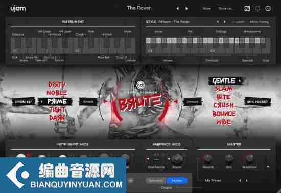 摇滚鼓 – uJAM Virtual Drummer BRUTE 2.1.1 WIN