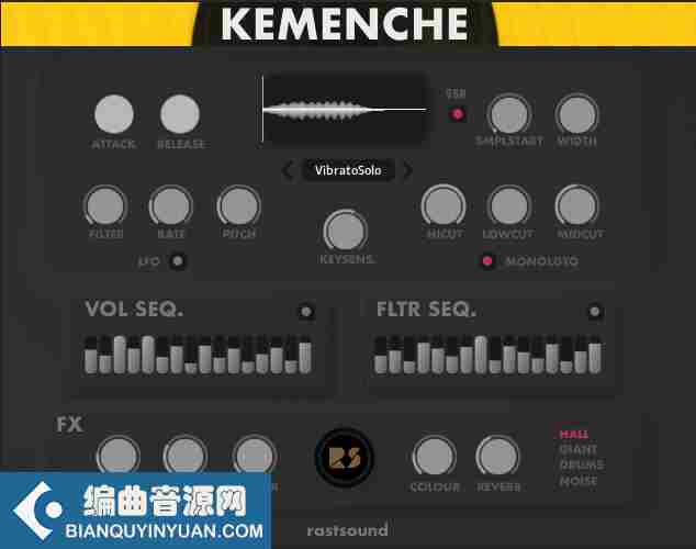 弦乐合成器 – Rast Sound Kemenche v2.0 KONTAKT